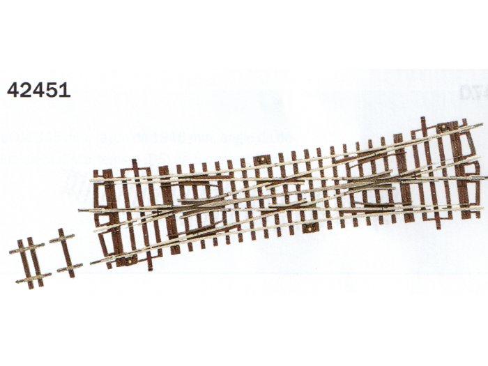 Traversée jonction double - ROCO 42451