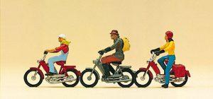 Cyclomoteurs -  PREISER 10125