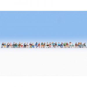 Lot de figurines assises - NOCH 16045