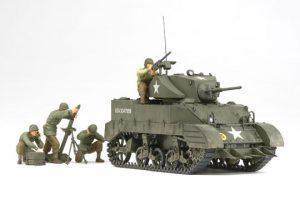 M5A1 et figurines