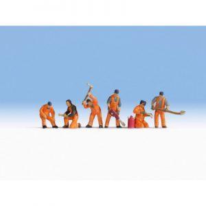 Ouvriers de la voierie - échelle N - NOCH 36276