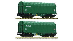 set 2 wagon bâchés On Rail - FLEISCHMANN 837930