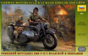 Sidecar Allemand R12 - ZVEZDA 3607