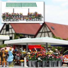 Stand de marché aux fleurs - BUSCH 1072