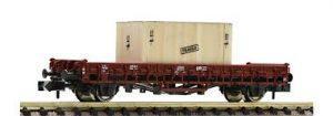 Wagon à ranchers chargé avec une caisse en bois, SNCF - FLEISCHMANN 825804