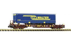 Wagon plat avec remorque -  FLEISCHMANN 825051