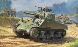 M4A2 Sherman- ZVEZDA 3702