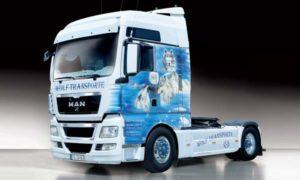 MAN TGX XXL Wolf Transporte - ITALERI I3921