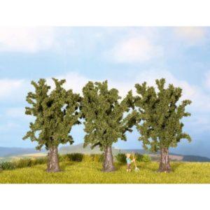 3 Erables  9 cm - échelle HO  - NOCH 25150