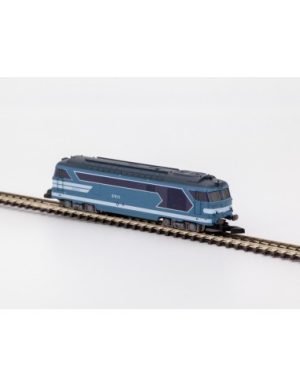Locomotive diesel BB67400 dans sa livrée bleu - Z - AZAR Models L01-BL1A
