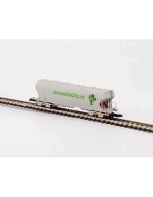 Coffret  de 3 Wagons céréaliers "TRANSCEREALES" - échelle Z- W01-TE3 - AZAR MODELS