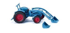 Tracteur avec chargeur frontal - HO - WIKING 087104