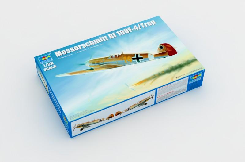 Avion Messerschmitt Bf109F-4 - 1/32 - TRUMPETER 02293 – Image 4