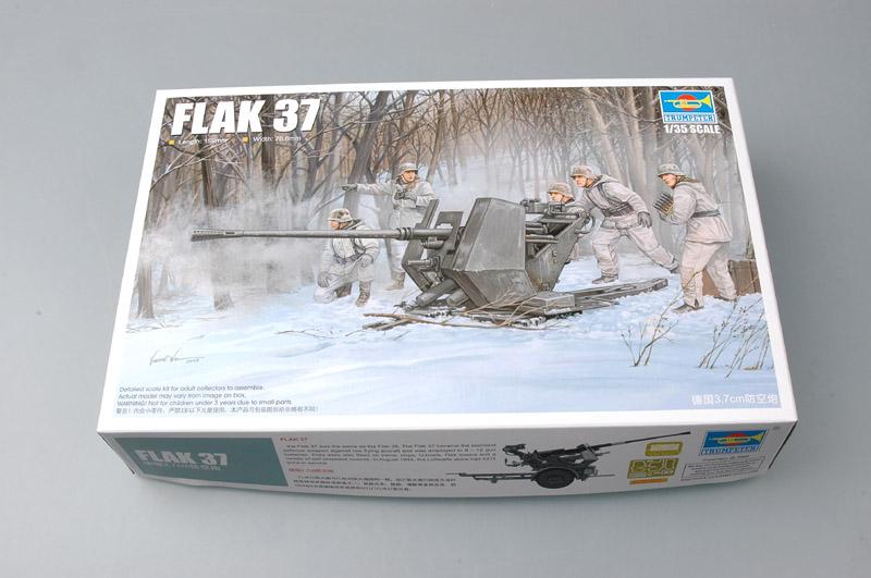 Canon FLAK 37 - échelle 1/35 - TRUMPETER 02310 – Image 4