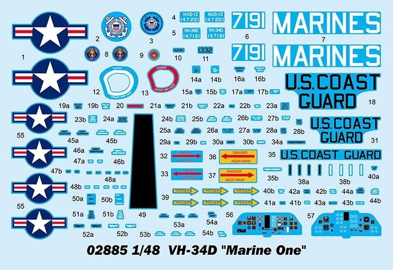 Hélicoptère VH-34D "Marine one " - 1/48 - TRUMPETER 02885 – Image 3