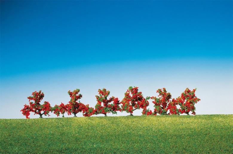 Buissons avec fleurs rouges - HO - FALLER 181476