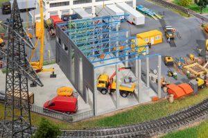 Entrepôt en construction - HO - FALLER 130892