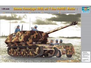 German panzerjager char allemand - échelle 1/35 - TRUMPETER 00354