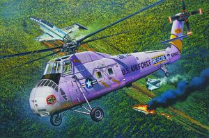 Hélicoptère HH-34J USAF Combat rescue - échelle 1/48 - TRUMPETER 02884
