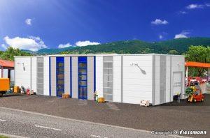 Set d'extension de l'entrepôt 39250  - échelle HO - KIBRI 39251