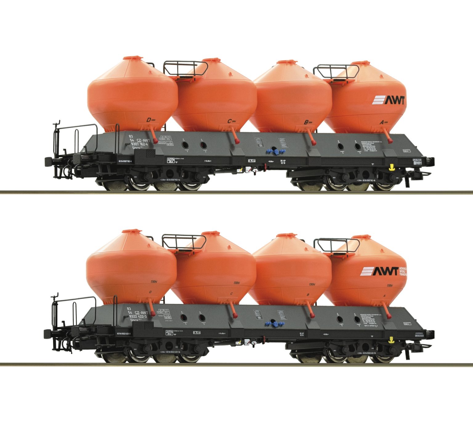 Coffret 8 wagons marchandises ROCO-44003 - UTM Modélisme Ferroviaire
