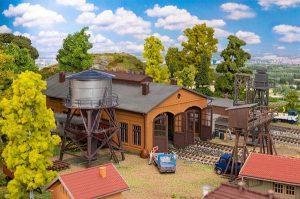 Set remise à locomotive - échelle HO - FALLER 190078