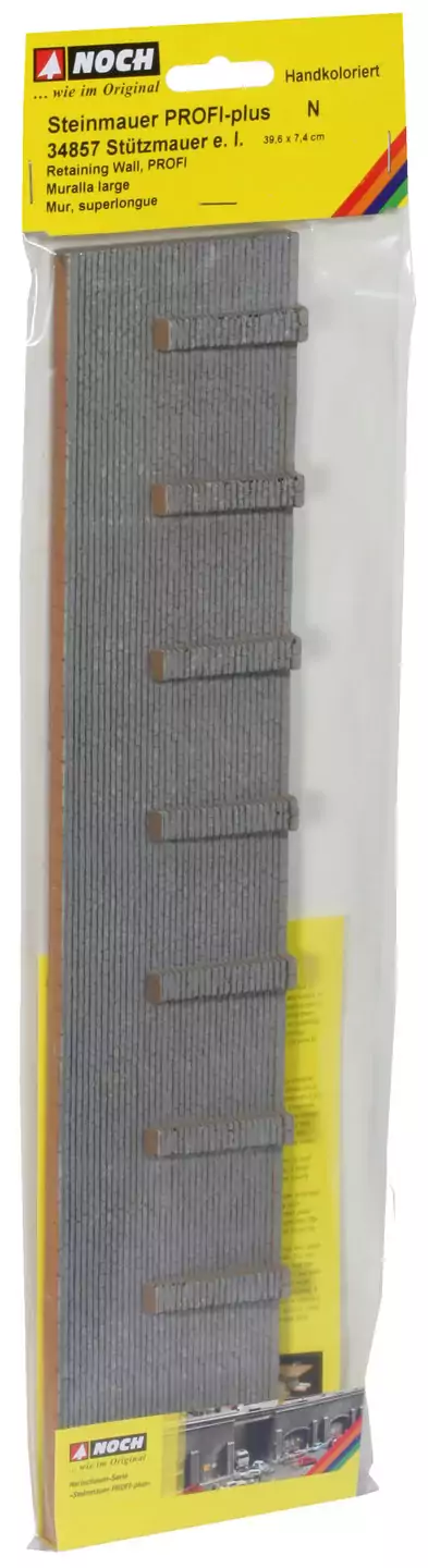 Mur en pierre extra long - échelle N - NOCH 34857 – Image 2