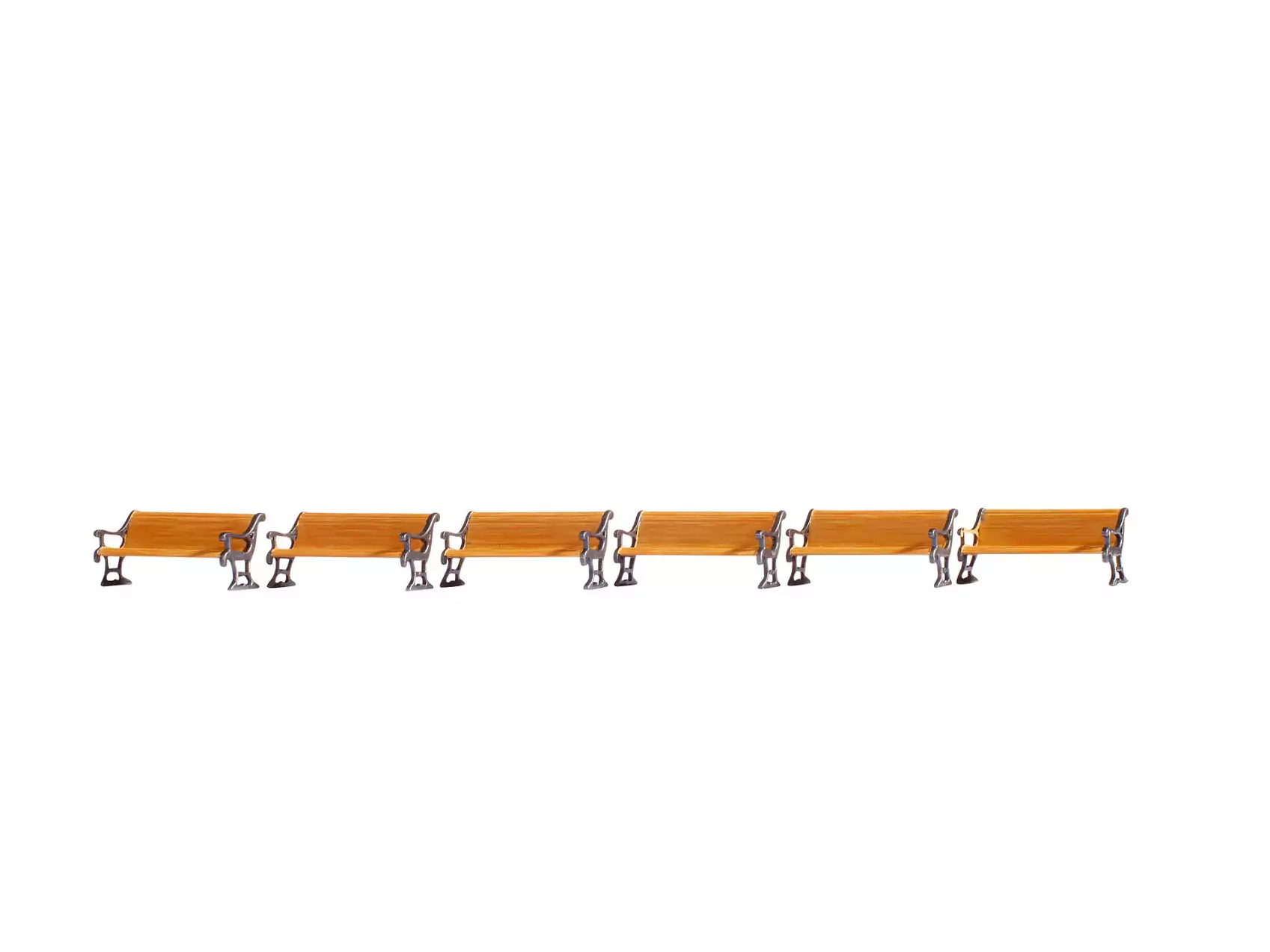 Bancs - échelle N - NOCH 35849