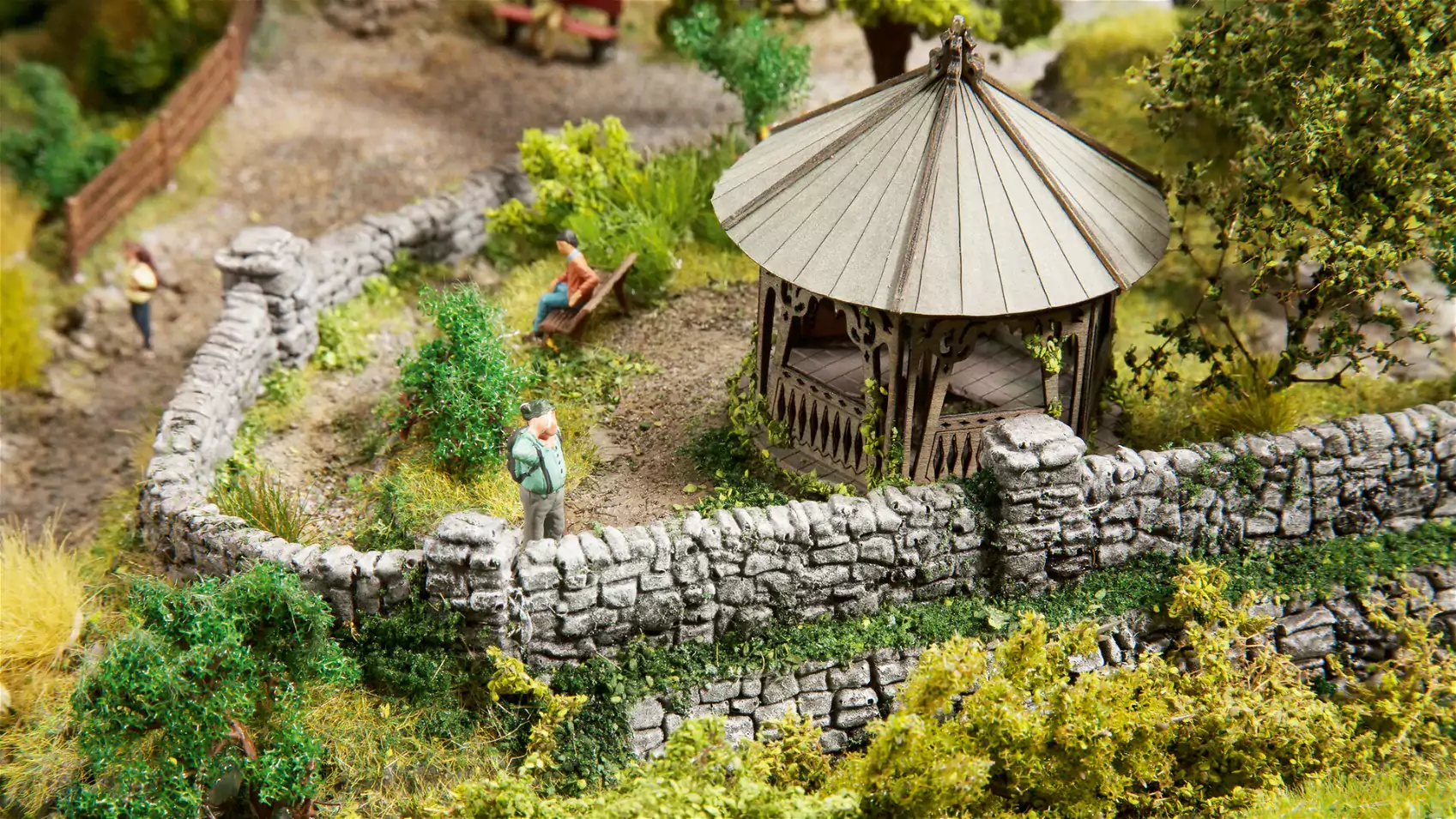 Mur en pierre - échelle HO - NOCH 58280 – Image 2