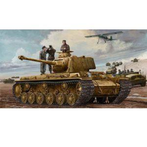 Char allemand 3PZ.KPFW KV-1756- échelle 1/35 - HOBBY BOSS 00366