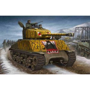 Char US M4A3E8 TANK - échelle 1/48 - HOBBY BOSS 84804