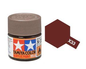 TAMIYA X33 Peinture acrylique bronze