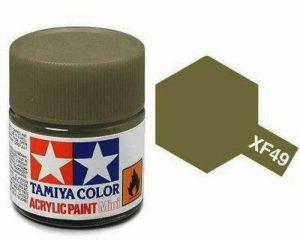 TAMIYA XF49 - Peinture acrylique kaki mat 10 ml