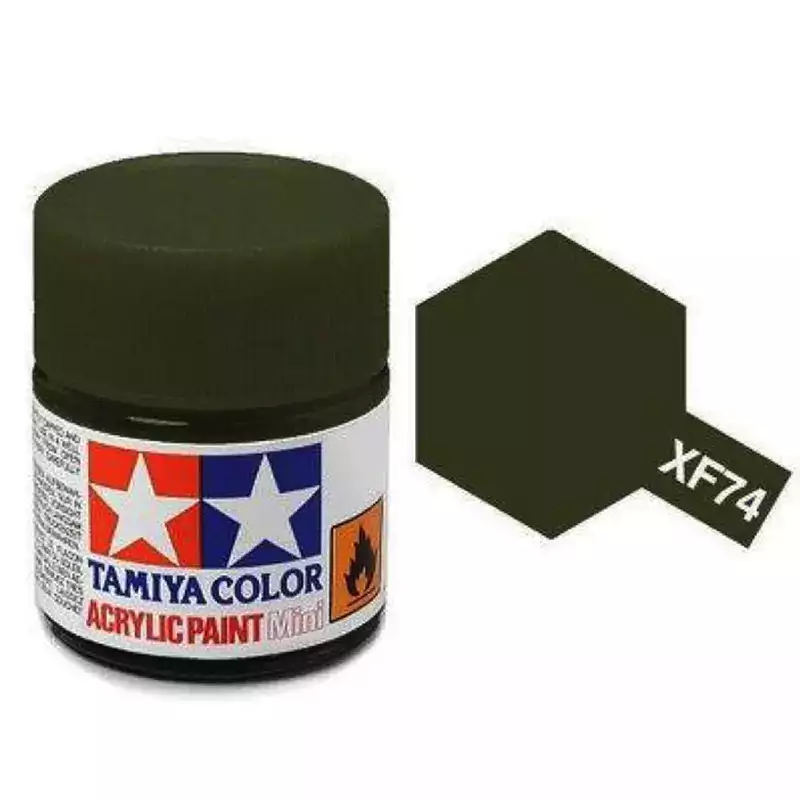 TAMIYA XF74 - Peinture acrylique olive drab