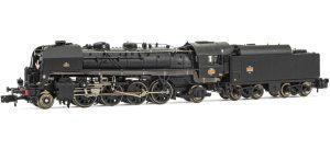 Locomotive vapeur 141R 1173 " Mistral" Noir - ARNOLD HN2481